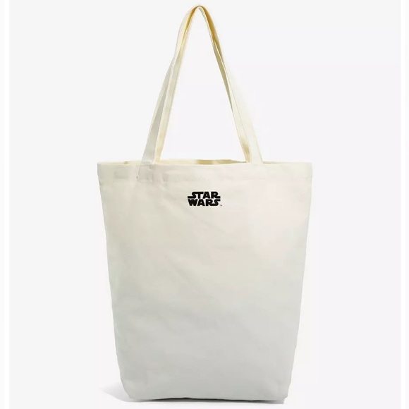 STAR WARS Death Star Don’t Blow It CANVAS TOTE BAG! - Picture 2 of 5